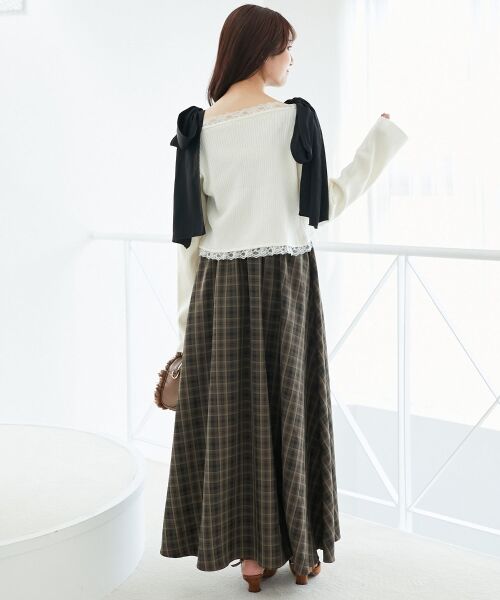 MAJESTIC LEGON / マジェスティックレゴン カーディガン・ボレロ | レースフリルカーディガン | 詳細5