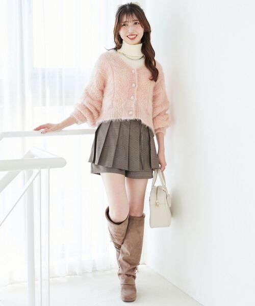 MAJESTIC LEGON / マジェスティックレゴン カーディガン・ボレロ | きらふわレーシーパターンカーデ | 詳細13