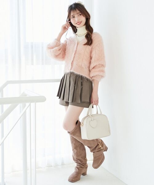 MAJESTIC LEGON / マジェスティックレゴン カーディガン・ボレロ | きらふわレーシーパターンカーデ | 詳細14