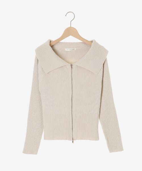 MAJESTIC LEGON / マジェスティックレゴン ニット・セーター | キラキラモールダブルジップニット | 詳細8