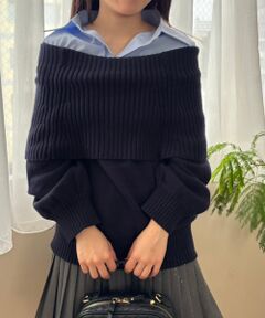 MAJESTIC LEGON / マジェスティックレゴン ニット・セーター | シャツドッキングミディ丈ニット