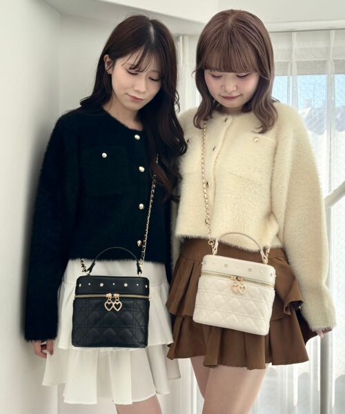 MAJESTIC LEGON / マジェスティックレゴン カーディガン・ボレロ | ∞ポケット付きフェザークルーカーデ | 詳細2