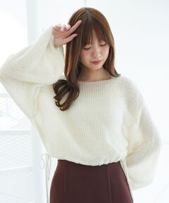 MAJESTIC LEGON / マジェスティックレゴン ニット・セーター | キラキラドロストメッシュニット