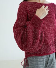 MAJESTIC LEGON / マジェスティックレゴン ニット・セーター | キラキラドロストメッシュニット