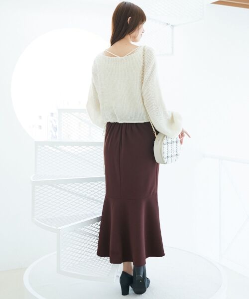 MAJESTIC LEGON / マジェスティックレゴン ニット・セーター | キラキラドロストメッシュニット | 詳細3