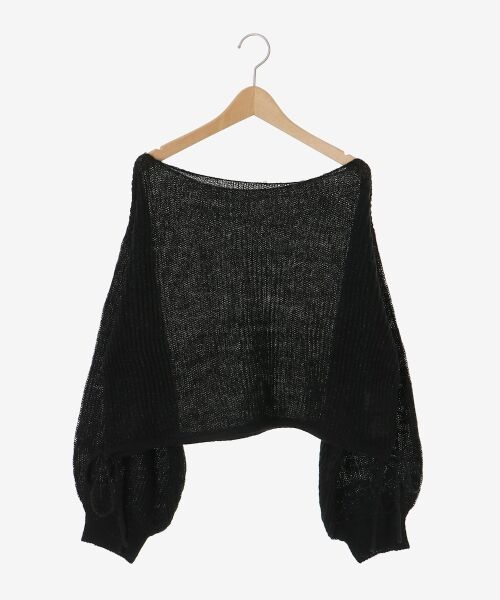 MAJESTIC LEGON / マジェスティックレゴン ニット・セーター | キラキラドロストメッシュニット | 詳細30