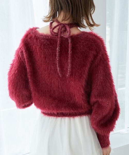 MAJESTIC LEGON / マジェスティックレゴン ニット・セーター | キラメキチョーカーセットシャギーニット | 詳細8