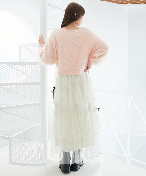 MAJESTIC LEGON / マジェスティックレゴン ニット・セーター | ふわふわカシュクールニット | 詳細11