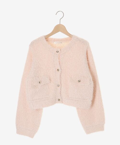 MAJESTIC LEGON / マジェスティックレゴン カーディガン・ボレロ | ツイードライククルーカーディガン | 詳細21