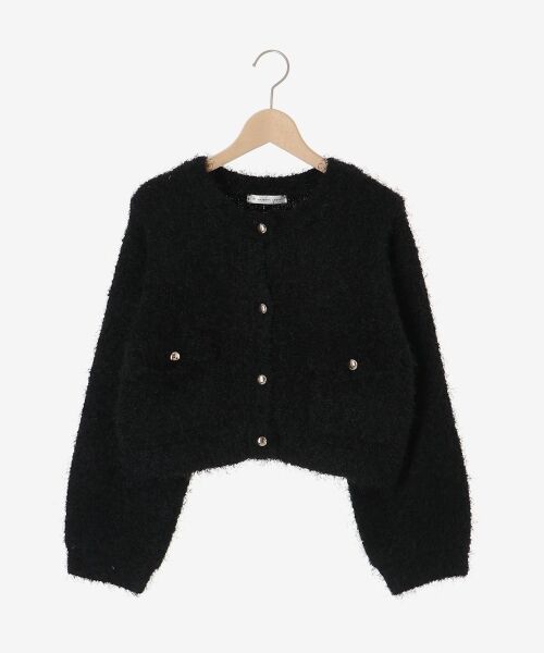 MAJESTIC LEGON / マジェスティックレゴン カーディガン・ボレロ | ツイードライククルーカーディガン | 詳細22