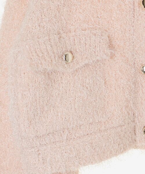 MAJESTIC LEGON / マジェスティックレゴン カーディガン・ボレロ | ツイードライククルーカーディガン | 詳細26