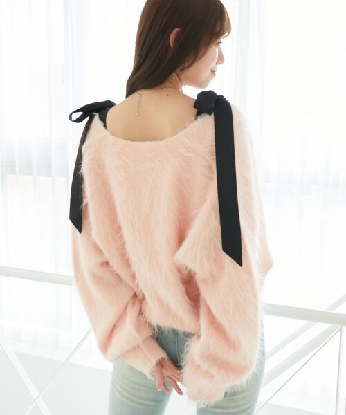 MAJESTIC LEGON / マジェスティックレゴン カーディガン・ボレロ | ふわふわVネックショートカーデ | 詳細24