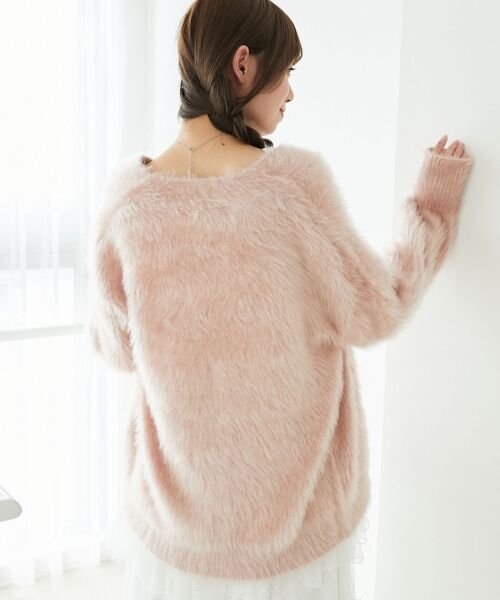 MAJESTIC LEGON / マジェスティックレゴン カーディガン・ボレロ | キラメキシャギーミディカーディガン | 詳細20