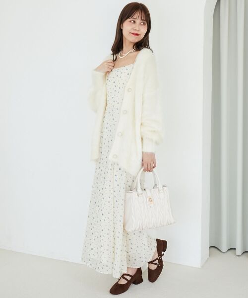 MAJESTIC LEGON / マジェスティックレゴン カーディガン・ボレロ | キラメキシャギーミディカーディガン | 詳細6