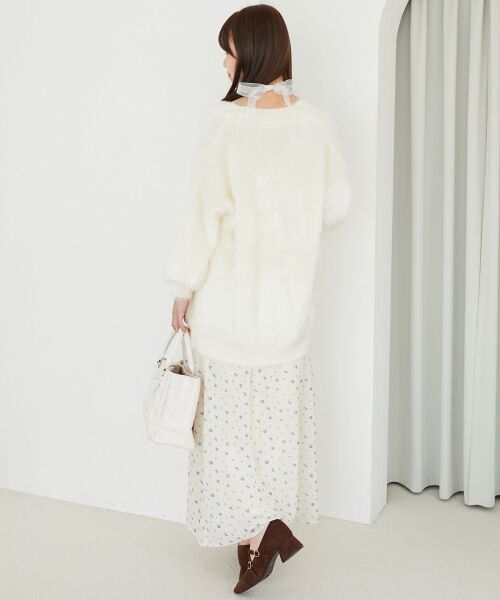 MAJESTIC LEGON / マジェスティックレゴン カーディガン・ボレロ | キラメキシャギーミディカーディガン | 詳細7