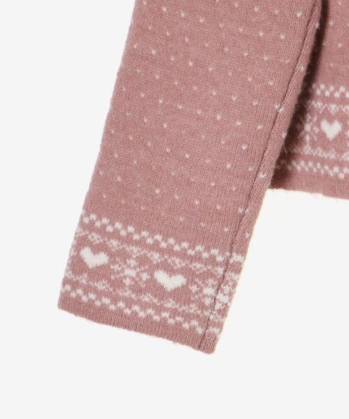 MAJESTIC LEGON / マジェスティックレゴン カーディガン・ボレロ | 襟付きネコチャンジャカードカーデ | 詳細24