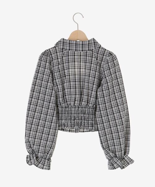 MAJESTIC LEGON / マジェスティックレゴン シャツ・ブラウス | デコルテオープン長袖ブラウス | 詳細30