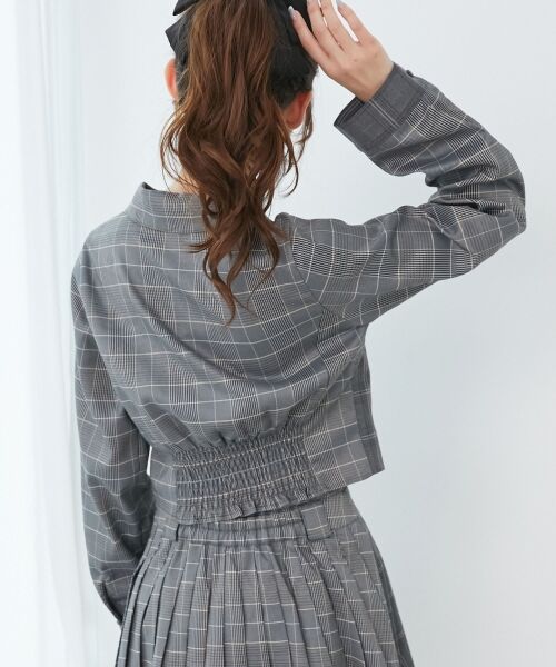 MAJESTIC LEGON / マジェスティックレゴン シャツ・ブラウス | スイッチングパターンブラウス | 詳細13