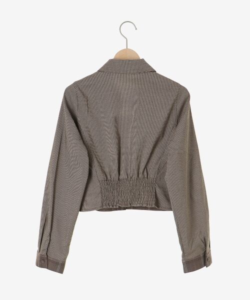 MAJESTIC LEGON / マジェスティックレゴン シャツ・ブラウス | スイッチングパターンブラウス | 詳細25