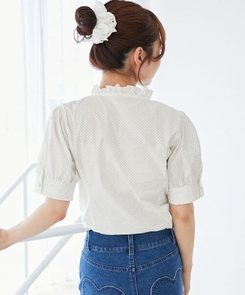 MAJESTIC LEGON / マジェスティックレゴン シャツ・ブラウス | リボンフリルブラウス | 詳細13