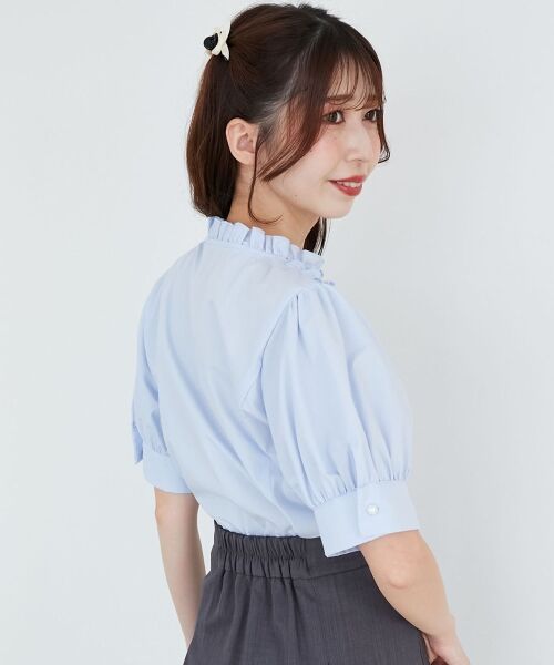 MAJESTIC LEGON / マジェスティックレゴン シャツ・ブラウス | リボンフリルブラウス | 詳細20
