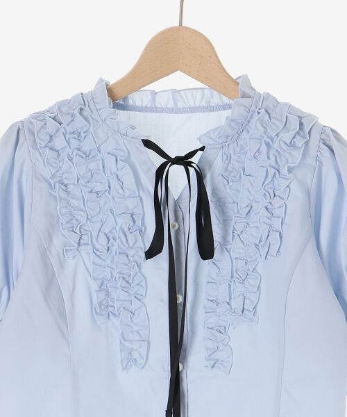 MAJESTIC LEGON / マジェスティックレゴン シャツ・ブラウス | リボンフリルブラウス | 詳細29