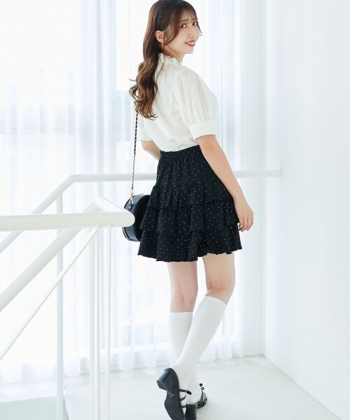 MAJESTIC LEGON / マジェスティックレゴン シャツ・ブラウス | リボンフリルブラウス | 詳細3