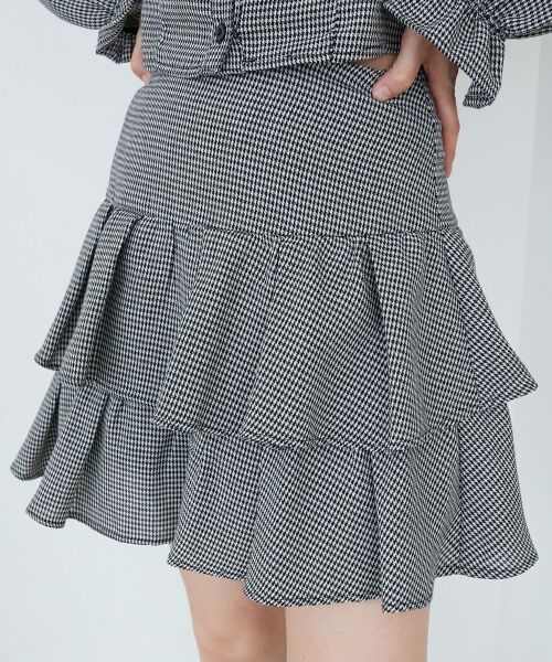 MAJESTIC LEGON / マジェスティックレゴン ミニ・ひざ丈スカート | アソートティアードミニスカパン | 詳細14