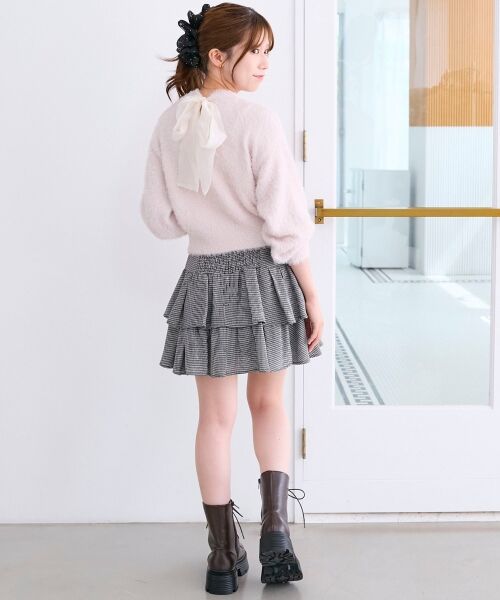 MAJESTIC LEGON / マジェスティックレゴン ミニ・ひざ丈スカート | アソートティアードミニスカパン | 詳細19