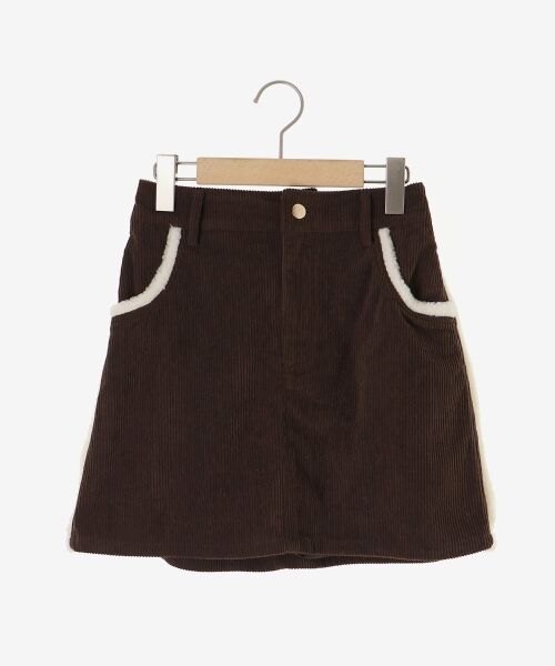 MAJESTIC LEGON / マジェスティックレゴン ミニ・ひざ丈スカート | ボアトリムミニスカパン | 詳細15