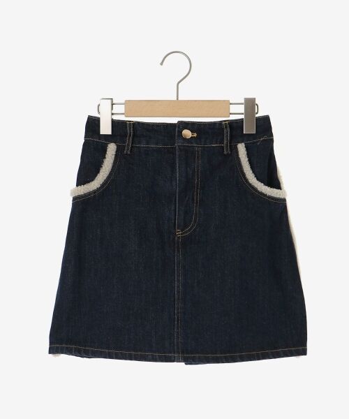 MAJESTIC LEGON / マジェスティックレゴン ミニ・ひざ丈スカート | ボアトリムミニスカパン | 詳細16