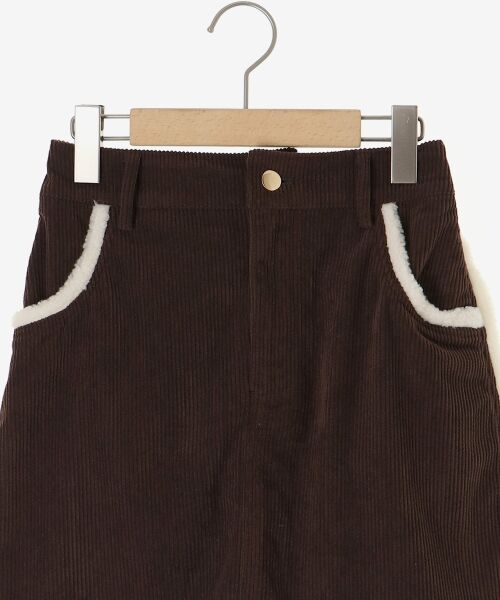 MAJESTIC LEGON / マジェスティックレゴン ミニ・ひざ丈スカート | ボアトリムミニスカパン | 詳細18