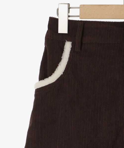 MAJESTIC LEGON / マジェスティックレゴン ミニ・ひざ丈スカート | ボアトリムミニスカパン | 詳細22