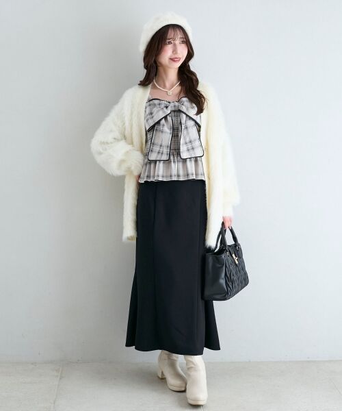 MAJESTIC LEGON / マジェスティックレゴン ロング・マキシ丈スカート | ベーシックマーメイドスカート | 詳細22