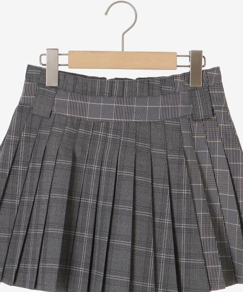 MAJESTIC LEGON / マジェスティックレゴン ミニ・ひざ丈スカート | スイッチングパターンプリーツスカパン | 詳細26