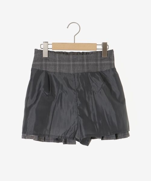 MAJESTIC LEGON / マジェスティックレゴン ミニ・ひざ丈スカート | スイッチングパターンプリーツスカパン | 詳細30