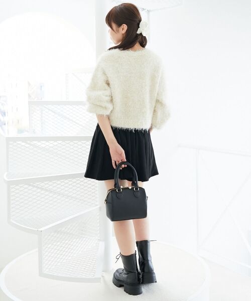 MAJESTIC LEGON / マジェスティックレゴン ミニ・ひざ丈スカート | ベルトセットプリーツミニスカパン | 詳細24