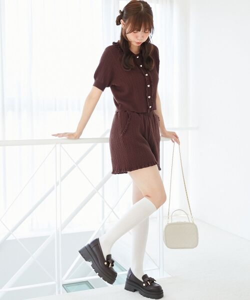 MAJESTIC LEGON / マジェスティックレゴン ショート・ハーフ・半端丈パンツ | ミニケーブルショートパンツ | 詳細10