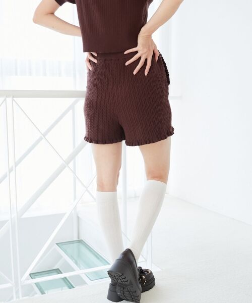 MAJESTIC LEGON / マジェスティックレゴン ショート・ハーフ・半端丈パンツ | ミニケーブルショートパンツ | 詳細14