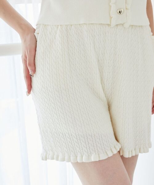 MAJESTIC LEGON / マジェスティックレゴン ショート・ハーフ・半端丈パンツ | ミニケーブルショートパンツ | 詳細8