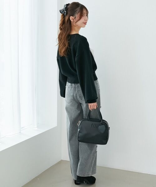 MAJESTIC LEGON / マジェスティックレゴン デニムパンツ | キラキラレースダメージデニム | 詳細18