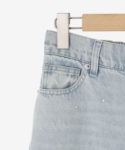 MAJESTIC LEGON / マジェスティックレゴン デニムパンツ | キラキラレースダメージデニム | 詳細26