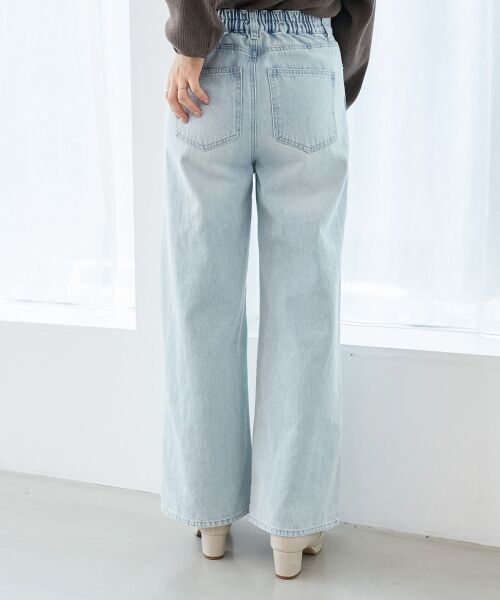 MAJESTIC LEGON / マジェスティックレゴン デニムパンツ | キラキラレースダメージデニム | 詳細8