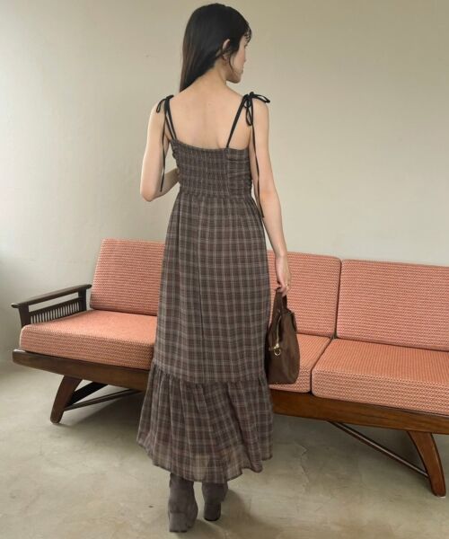 MAJESTIC LEGON / マジェスティックレゴン ロング・マキシ丈ワンピース | バイカラーリボンキャミワンピース | 詳細29