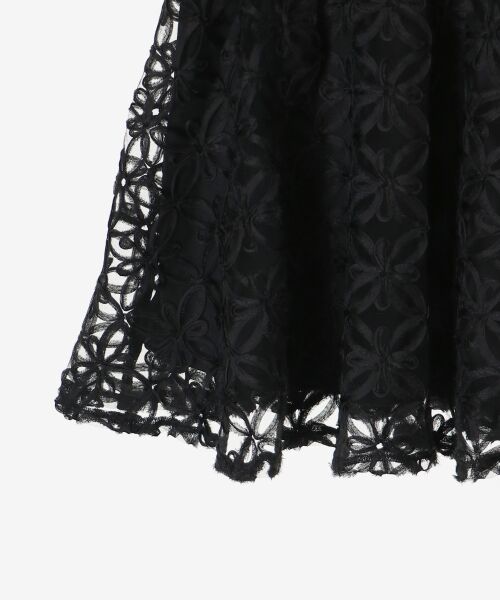 MAJESTIC LEGON / マジェスティックレゴン ミニ丈・ひざ丈ワンピース | フラワーチュールミニキャミワンピ | 詳細20