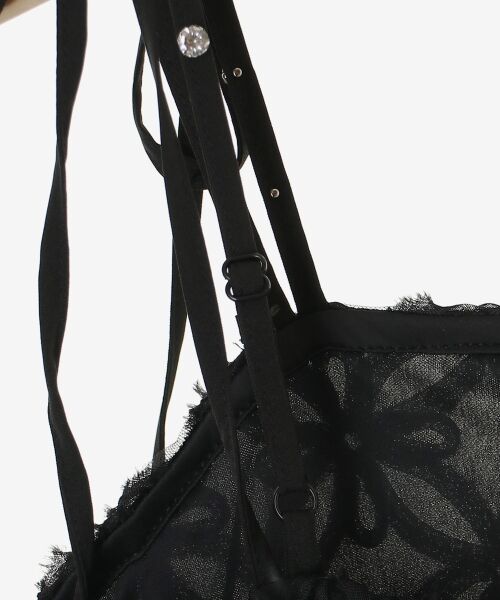 MAJESTIC LEGON / マジェスティックレゴン ミニ丈・ひざ丈ワンピース | フラワーチュールミニキャミワンピ | 詳細21