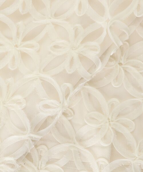 MAJESTIC LEGON / マジェスティックレゴン ミニ丈・ひざ丈ワンピース | フラワーチュールミニキャミワンピ | 詳細24