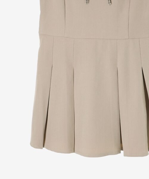 MAJESTIC LEGON / マジェスティックレゴン ミニ丈・ひざ丈ワンピース | ドッキングノースリーブミニワンピース | 詳細25