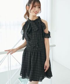 MAJESTIC LEGON / マジェスティックレゴン ミニ丈・ひざ丈ワンピース | アメスリミニワンピース