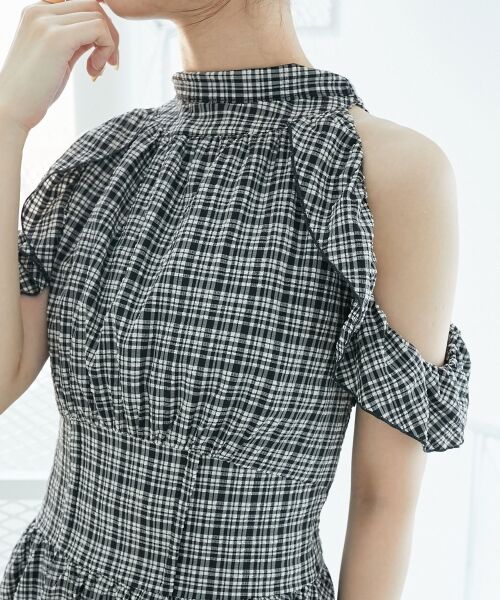 MAJESTIC LEGON / マジェスティックレゴン ミニ丈・ひざ丈ワンピース | アメスリミニワンピース | 詳細16